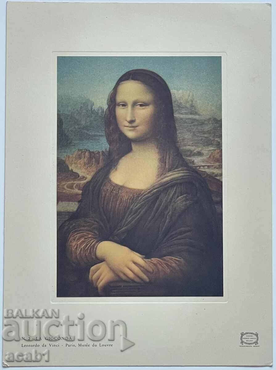 Мона Лиза LA GIOCONDA Leonardo Da Vinci