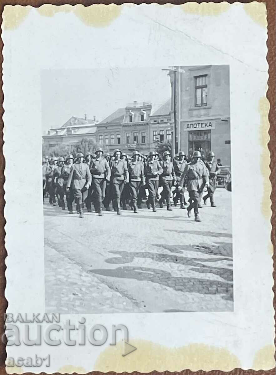 The Bulgarian Army in Nis, Serbia