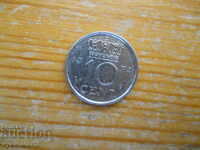 10 cents 1972 - Netherlands