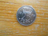 25 cents 1978 - Netherlands