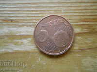 5 cenți de euro 1999 - Olanda