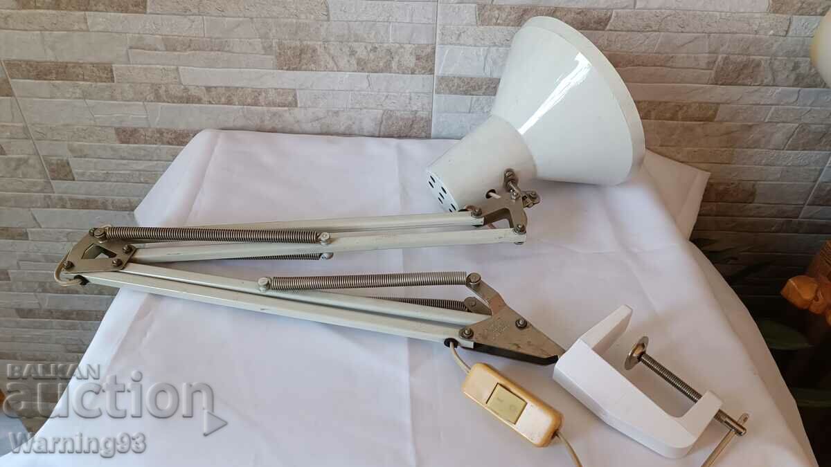 Industrial folding lamp - Bulgarian - metal - #41 - 6 Industrial folding lamp - Bulgarian - metal - #41 - 6