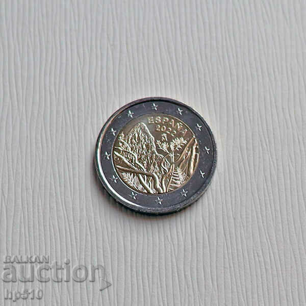 Spain 2 Euro 2022 / Spain 2 Euro "National park" UNC with price 9.45 BGN | € 4.83 Spain 2 Euro 2022 / Spain 2 Euro "National park" UNC with price 9.45 BGN | € 4.83