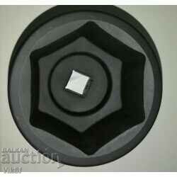 90mm 1” Forged Hex Impact Insert - 6 90mm 1” Forged Hex Impact Insert - 6