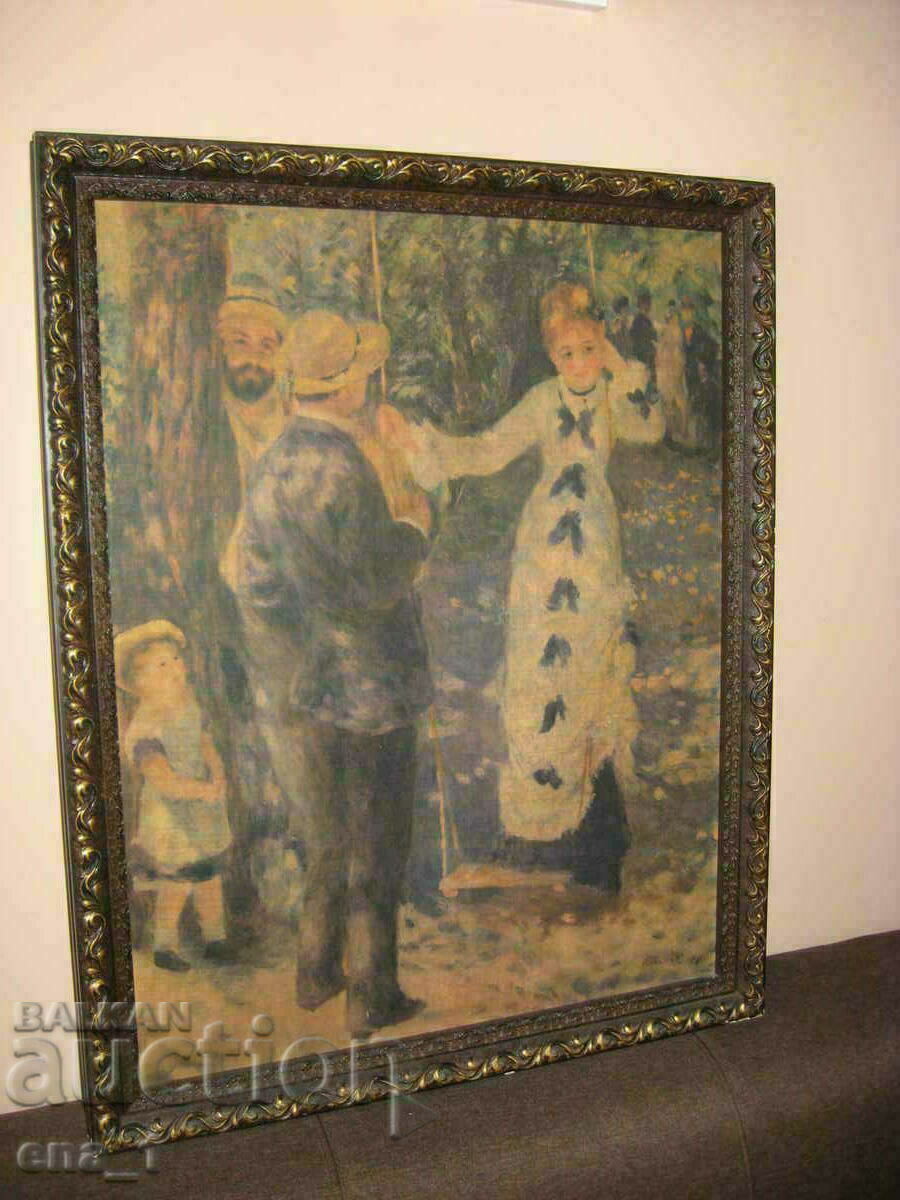 A magnificent reproduction of the painting "On the cradle" by Renoir with price 79.99 BGN | € 40.90 A magnificent reproduction of the painting "On the cradle" by Renoir with price 79.99 BGN | € 40.90