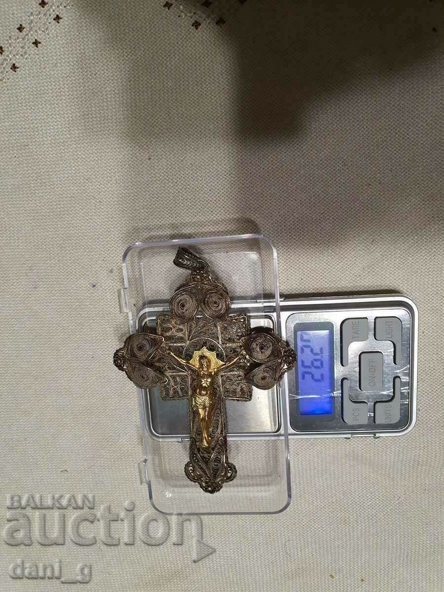 Silver Cross with price 500.00 BGN | € 255.65 Silver Cross with price 500.00 BGN | € 255.65