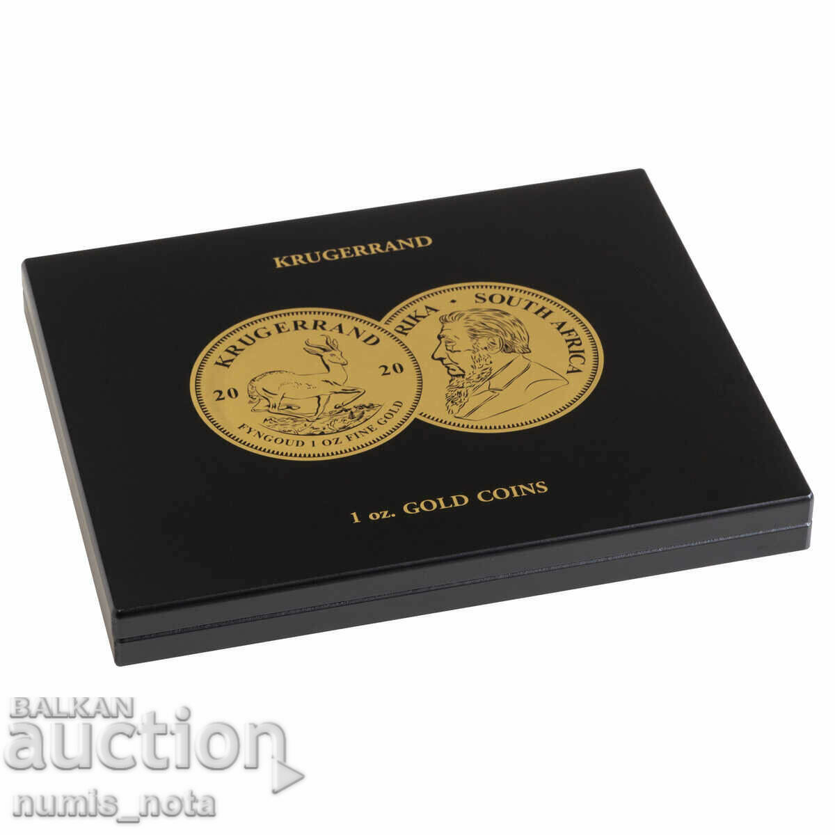 κουτί πολυτελείας για 30 χρυσά νομίσματα της 1 ουγκιάς. Κρούγκεραντ