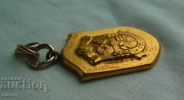 Badge sign - coat of arms of Dimitrovgrad with price 5.00 BGN | € 2.56 Badge sign - coat of arms of Dimitrovgrad with price 5.00 BGN | € 2.56