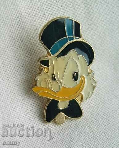 Insigna Unchiul Scrooge/Scrooge McDuck - Disney, Disney