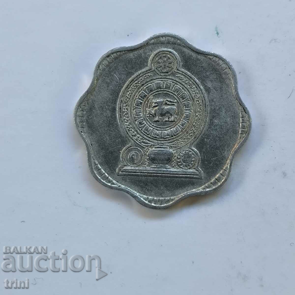 Sri Lanka 10 cents 1991 with price 2.00 BGN | € 1.02