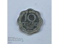 Sri Lanka 10 cents 1991