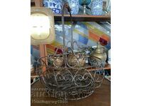 Metal vintage basket