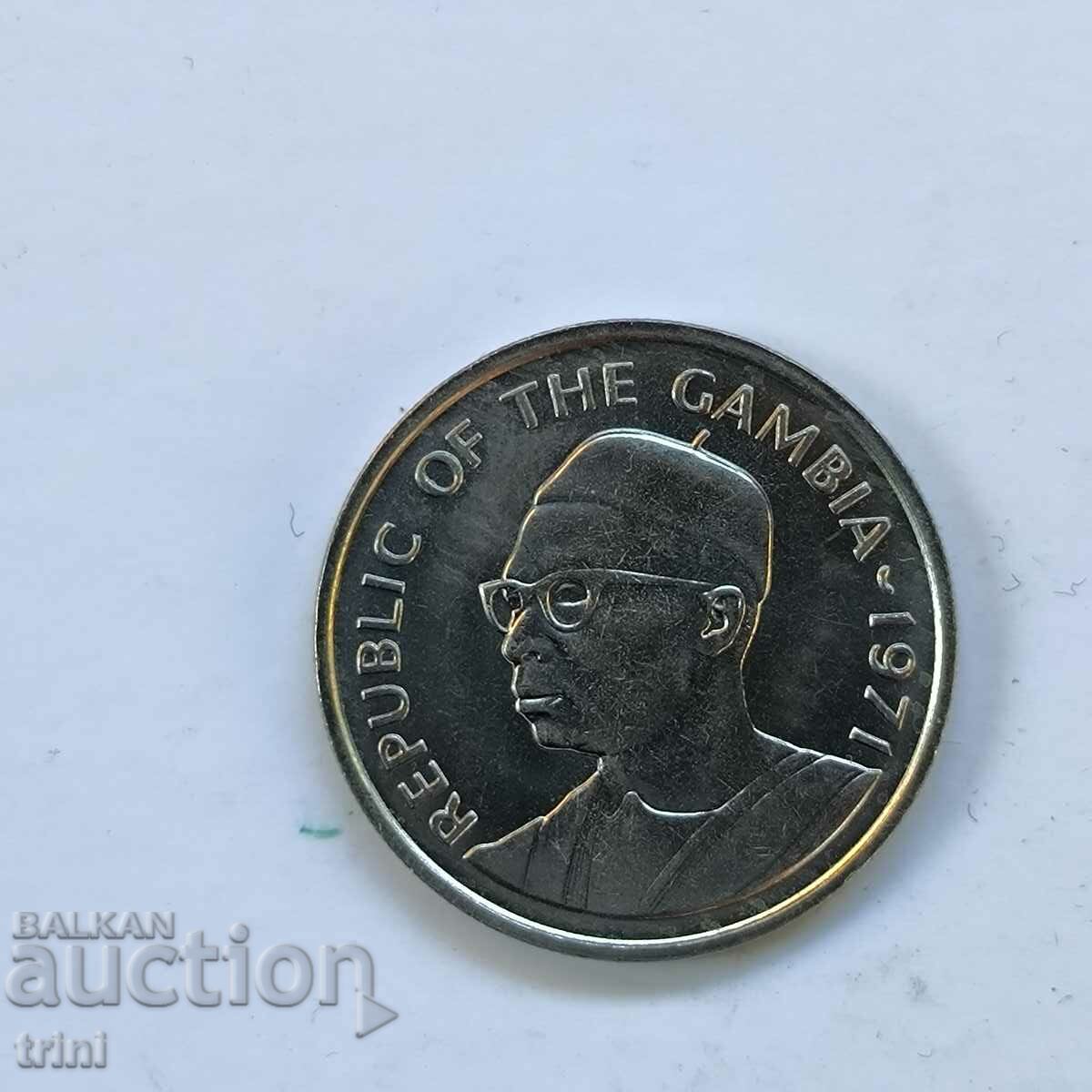 Gambia 25 butut 1971 with price 8.00 BGN | € 4.09