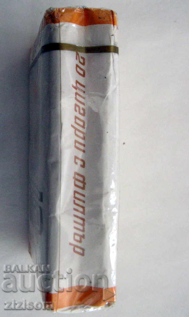 PACKAGE OF CIGARETTES INTER WITH FILTER BULGARTABAK is unopened with price 20.00 BGN | € 10.23 PACKAGE OF CIGARETTES INTER WITH FILTER BULGARTABAK is unopened with price 20.00 BGN | € 10.23