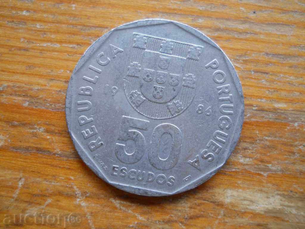50 escudos 1986 - Portugalia