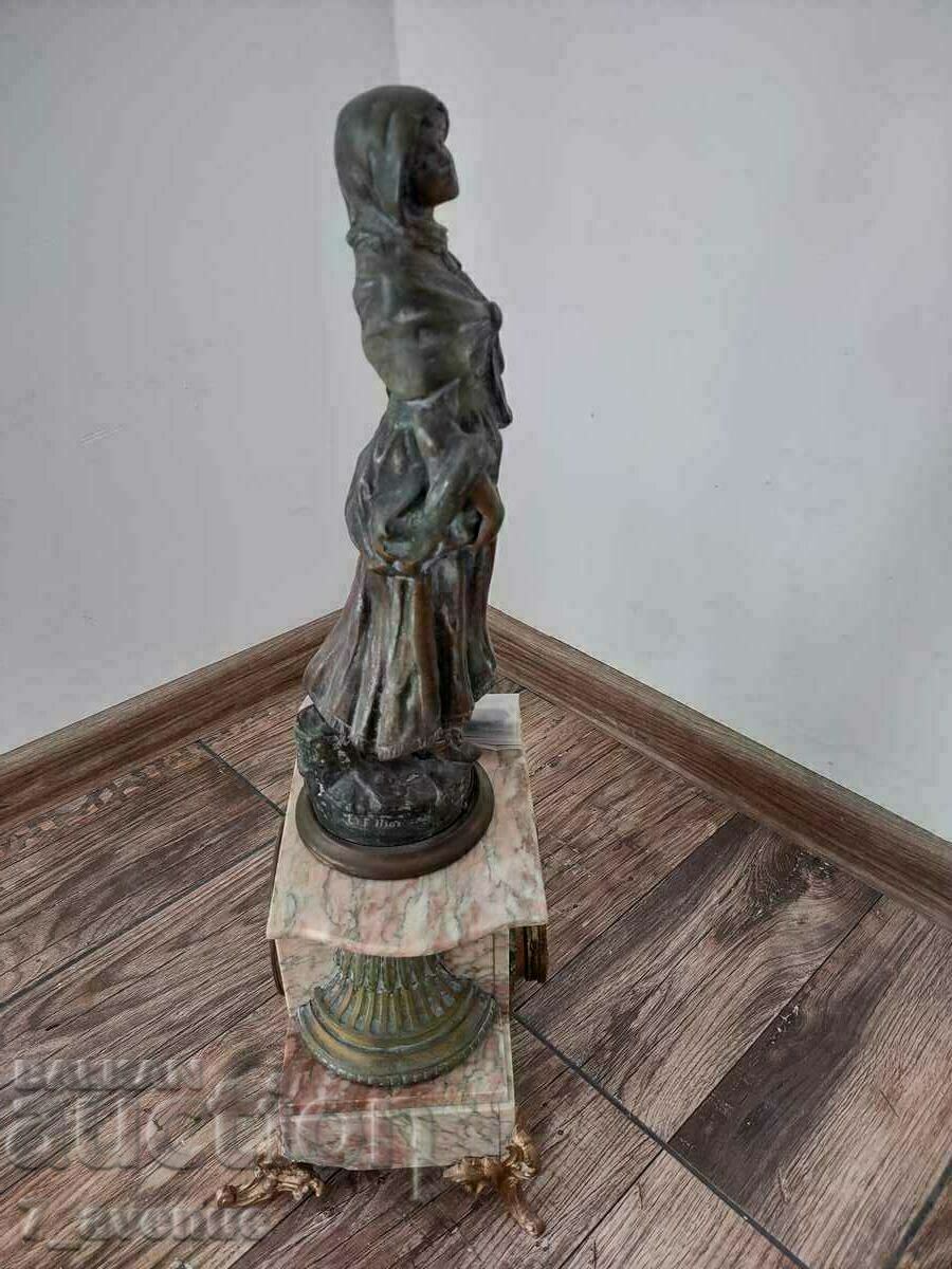 Delivery of Mechanical author's watch marble bronze, 9.11.2023 Delivery of Mechanical author's watch marble bronze, 9.11.2023