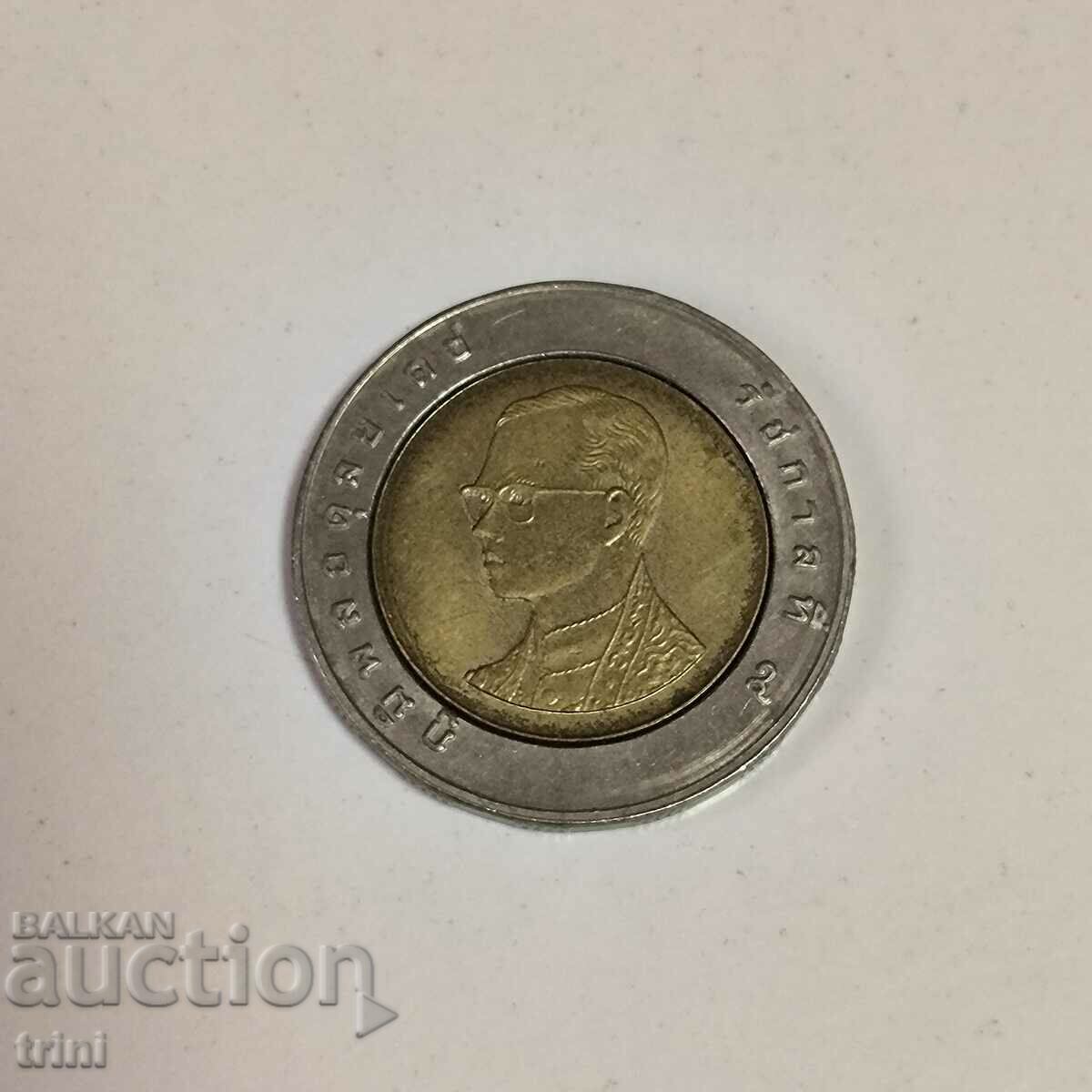 Ταϊλάνδη 10 μπατ 1989 με τιμή 2.00 BGN | € 1.02 Ταϊλάνδη 10 μπατ 1989 με τιμή 2.00 BGN | € 1.02