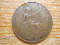 1 penny 1921 - Marea Britanie (Regele George V)
