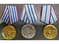 Medalii Sociale Trupe de Construcții 10, 15, 20 de ani.Serviciu impecabil