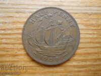 1/2 penny 1955 - Marea Britanie (Elizabeth II)