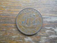 1/2 penny 1966 - Marea Britanie