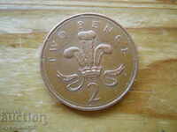 2 pence 1998 - Marea Britanie