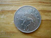 10 cenți 2004 - Marea Britanie