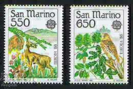 San Marino 1986 Europe SEPT (**), clean, unmarked