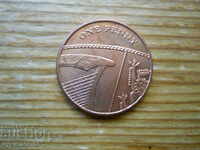 1 penny 2013 - Marea Britanie