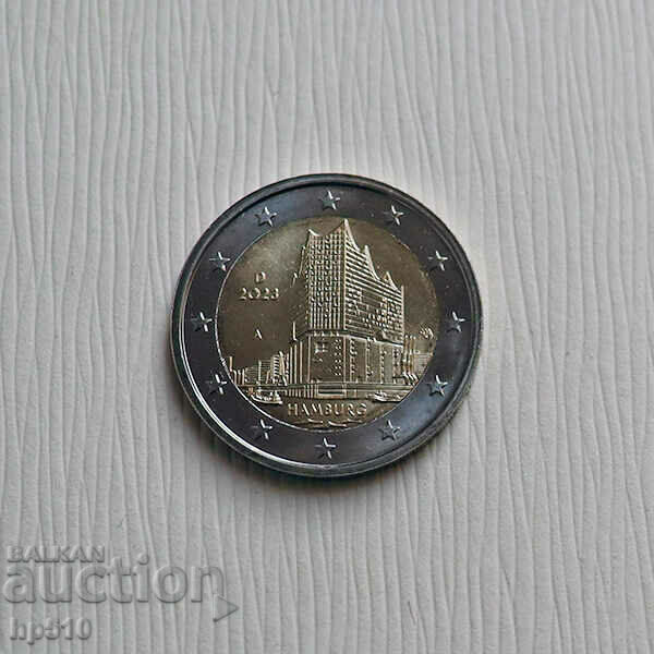 Germany 2 Euro 2023 "Hamburg" /Germany 2 Euro "Hamburg" UNC with price 9.45 BGN | € 4.83 Germany 2 Euro 2023 "Hamburg" /Germany 2 Euro "Hamburg" UNC with price 9.45 BGN | € 4.83