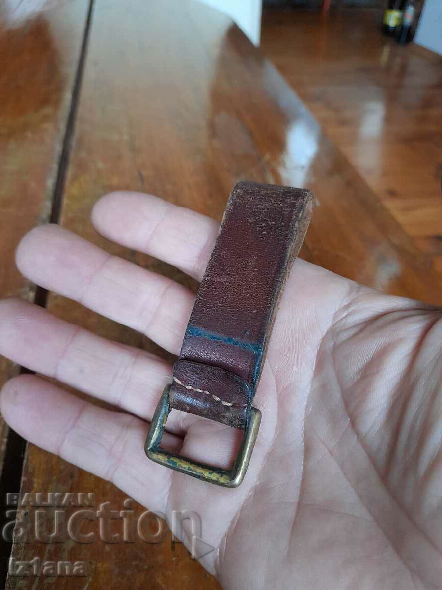 Auction  Old hanger, belt loop