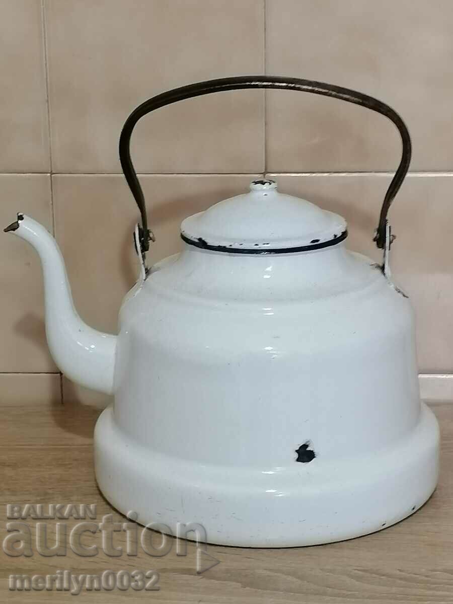 Delivery of Enameled teapot from sotsa, dish with enamel USSR