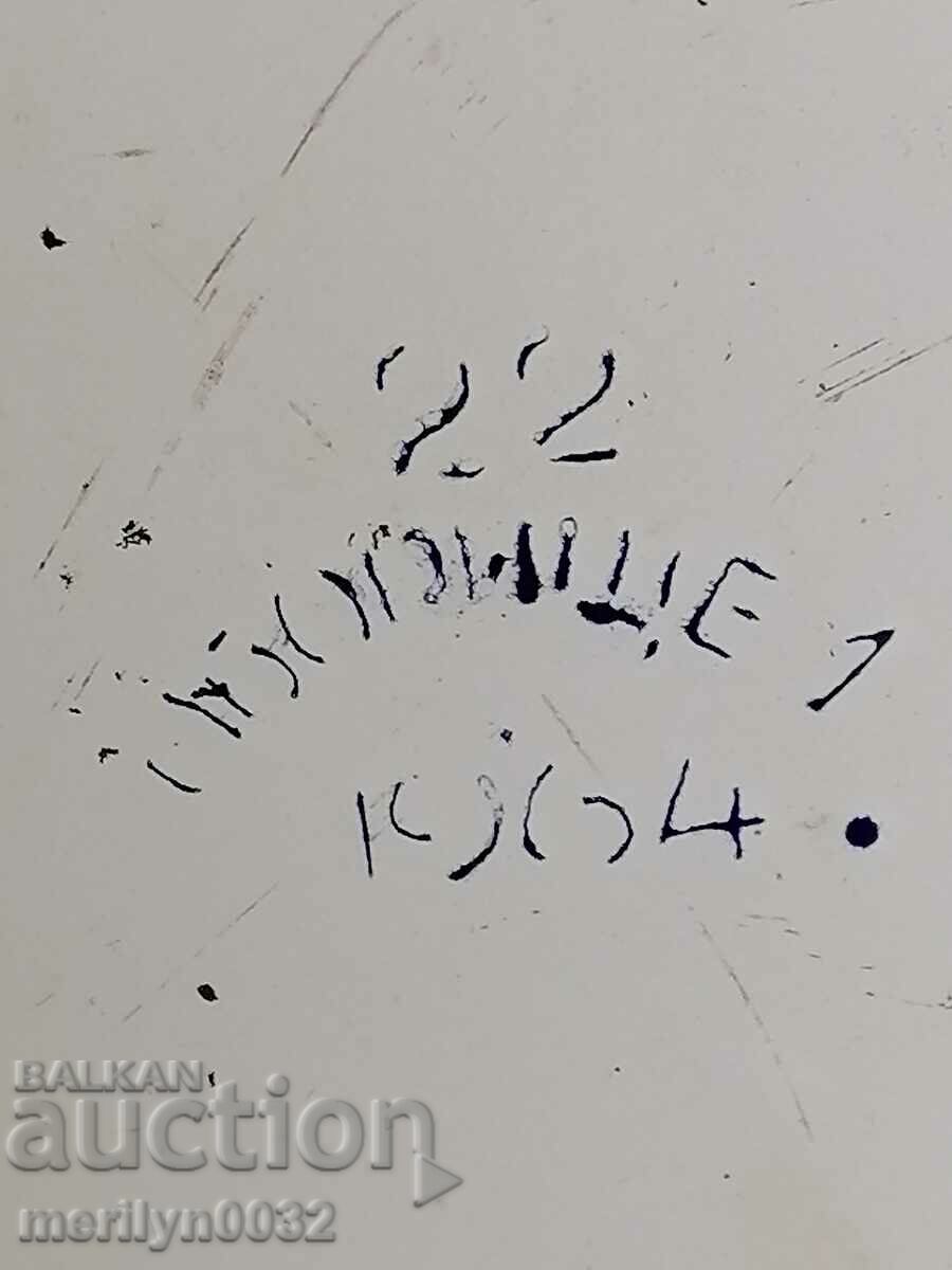 Enameled teapot from sotsa, dish with enamel USSR - 6