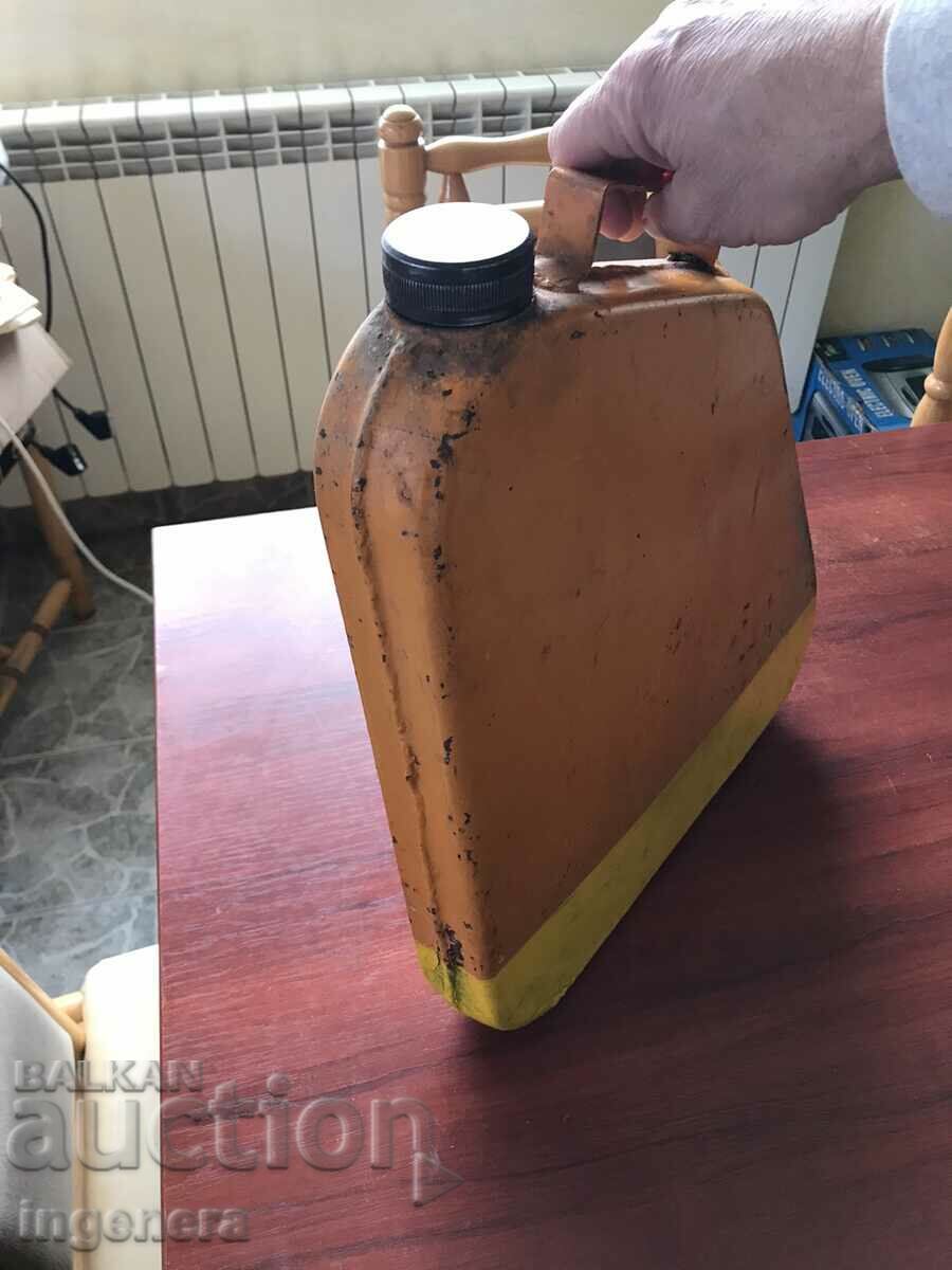 Auction METAL TUBE NARROW TRAPEZOIDAL - ABOUT 6 LITERS HEAVY DUTY FOR FUEL Auction METAL TUBE NARROW TRAPEZOIDAL - ABOUT 6 LITERS HEAVY DUTY FOR FUEL