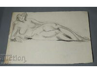 Old Master Pictură erotic corp nud