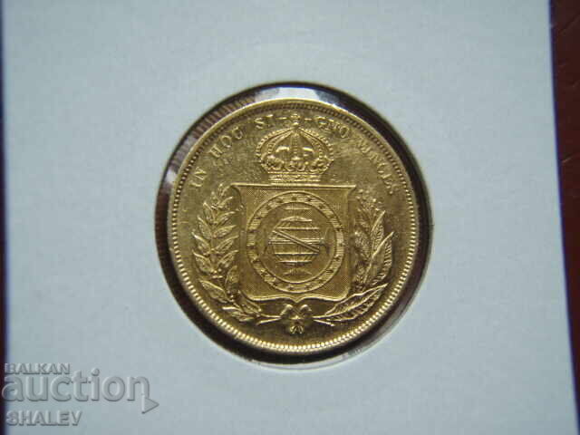 Παράδοση 10000 Reis 1884 Βραζιλία (Braziliya) - XF/AU (χρυσός)