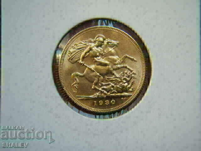 1 Sovereign 1930 M Australia (Австралия) - AU/Unc (злато) с цена € 1215.89 | 2378.08 лв.