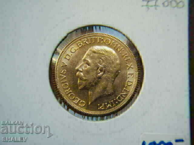 1 Sovereign 1930 M Australia - AU/Unc (gold) - 5 1 Sovereign 1930 M Australia - AU/Unc (gold) - 5