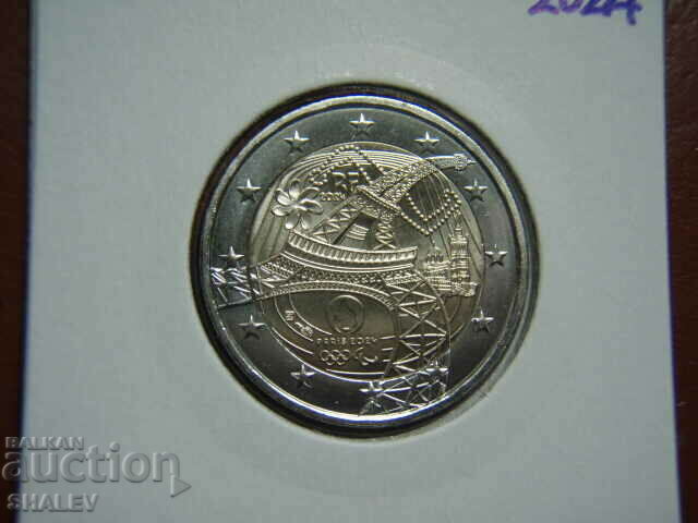 Auction 2 Euro 2024 France "Paris 2024" / France (2) - Unc (2 euros) Auction 2 Euro 2024 France "Paris 2024" / France (2) - Unc (2 euros)