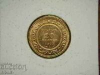 20 Francs 1903 Tunisia - AU/Unc (gold)