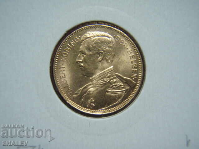 20 franci 1914 Belgia (20 franci Belgia) /3/ - AU (aur) - 6 20 franci 1914 Belgia (20 franci Belgia) /3/ - AU (aur) - 6