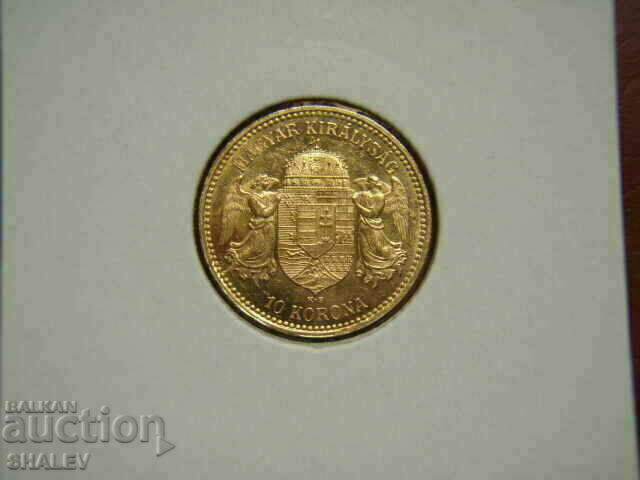10 Korona 1892 Hungary - AU/Unc (Gold)