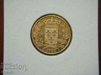 20 Francs 1822 A France (20 francs France) - AU (gold)