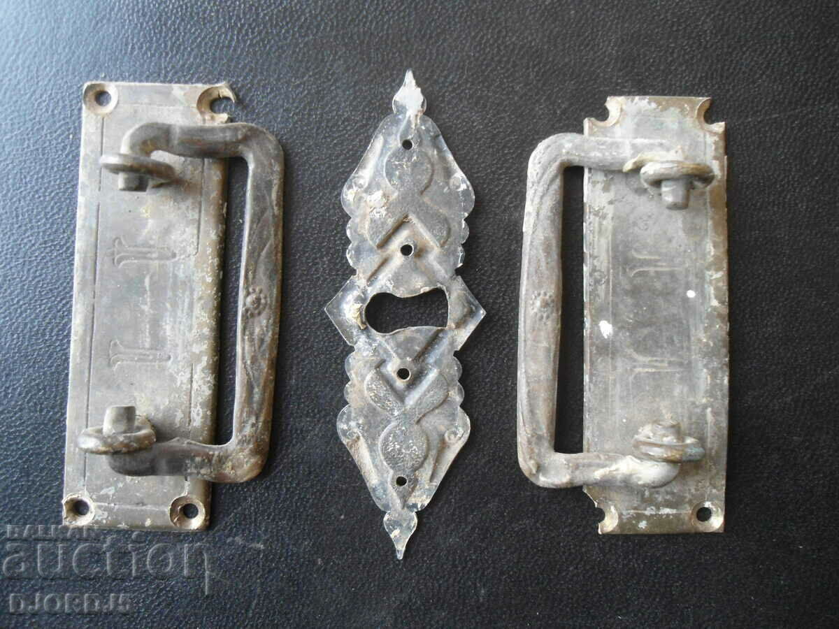 Auction Old handles, fittings Auction Old handles, fittings