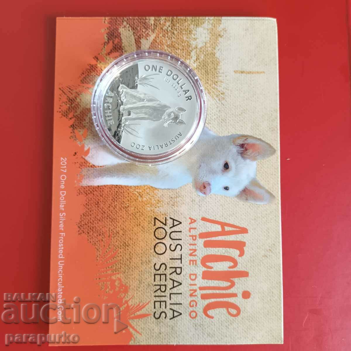 Auction Silver 1oz ARCHIE THE ALPINE DINGO 2017 READ!!! Auction Silver 1oz ARCHIE THE ALPINE DINGO 2017 READ!!!
