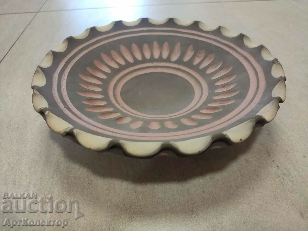 Farfurie ceramică Petar Gigov din satul Busintsi / Businska 1967 - 7