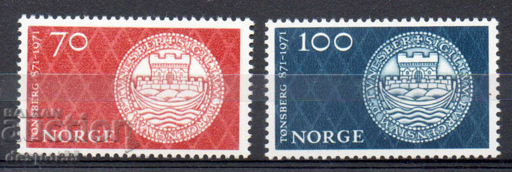 1971. Νορβηγία. 1100η επέτειος του Tønsberg.