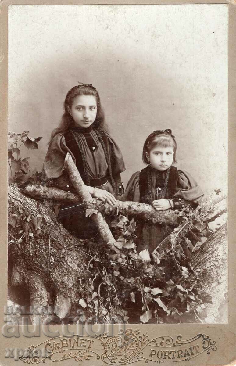 FOTO VECHE - CARTON - DODKA SI MARA BOTEVI - 2801 FOTO VECHE - CARTON - DODKA SI MARA BOTEVI - 2801