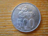 500 de rupie 2008 - Indonezia