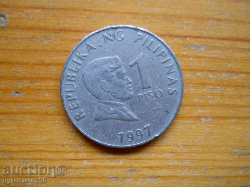 1 песо 1997 г  - Филипини